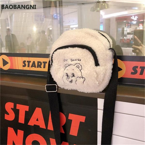 

fashion original wool ladies shoulder bags phone pouch classic style casual solid color messenger bag women shopping tote