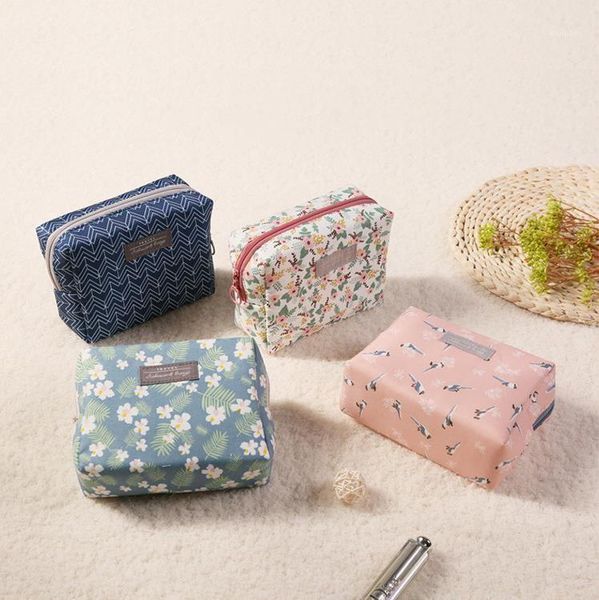 

cosmetic bags & cases mini organizer bag women small makeup canvas neceser mujer handbag lipstick pouch toiletry make up1