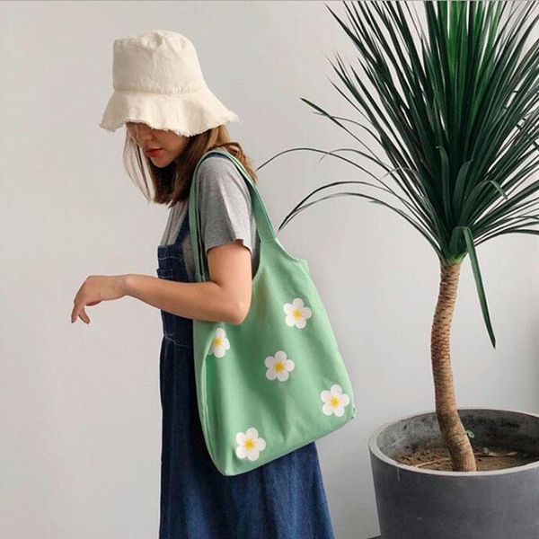 

soft cloth women's canvas bag high-capacity tote ladies daily use handbags women shopping bag casual beach