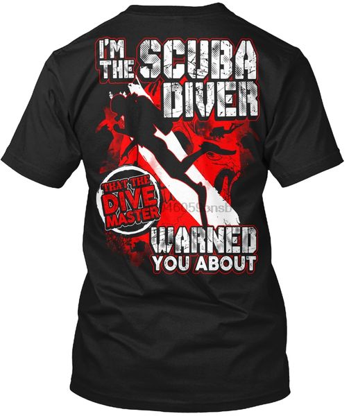 

мужчины футболка scuba - предупредил вы женщины тенниска спорта толстовка с капюшоном толстовка