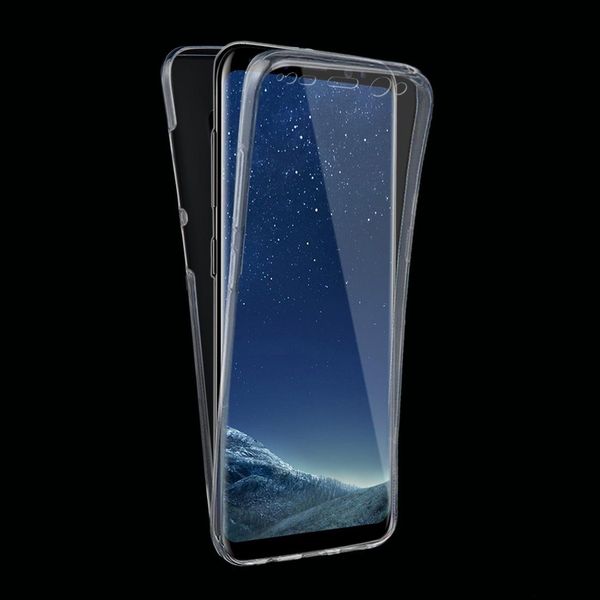 

For Galaxy S8 075mm Double-sided Ultra-thin Transparent TPU Protective Case