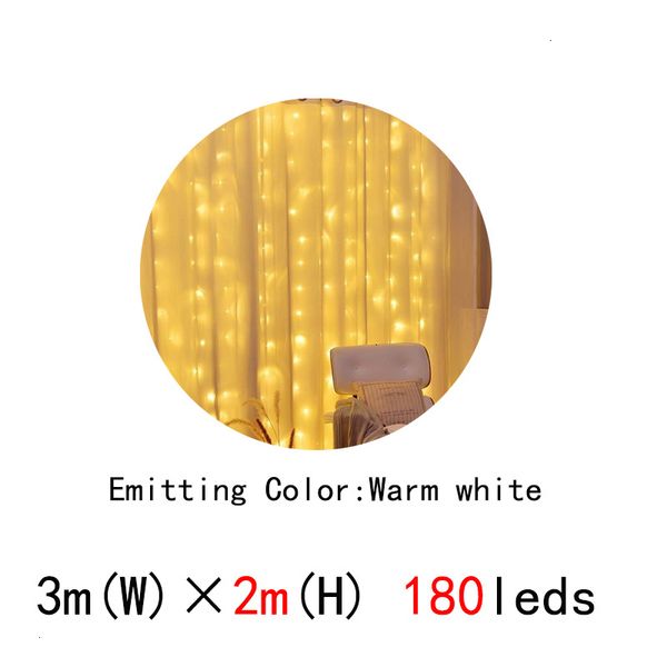 

33m holiday eu 220v decoration led fairy light curtain wedding lights new year garland lj201007 3 ndwan