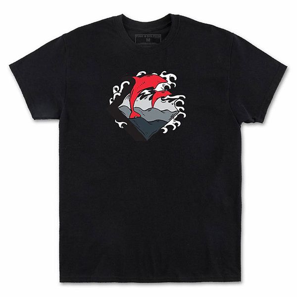 

new t shirt european style in soft tees summer waves t shirt black streetwear apparel t shirts online sport hooded sweatshirt hoodie