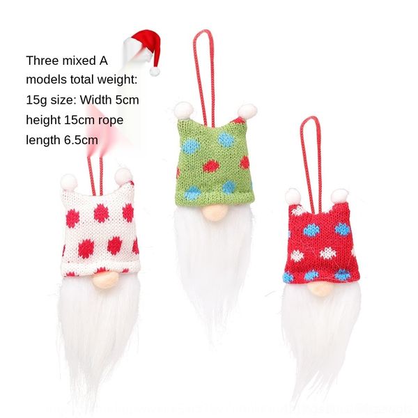 

xnuwd decorative products spherical pointed hat faceless old doll pendant pendant creative small dwarf rudolph h2nrz small hanging doll