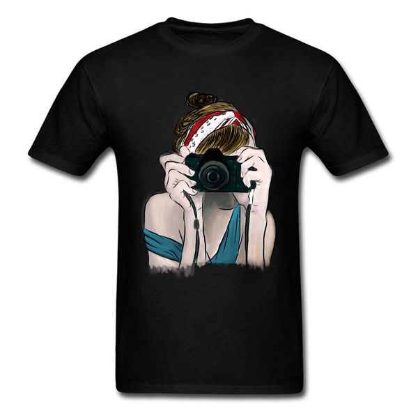 

click camera valentine's day custom for boyfriend black short sleeve drawing print novelty tees shirts hooded sweatshirt hoodie men t s