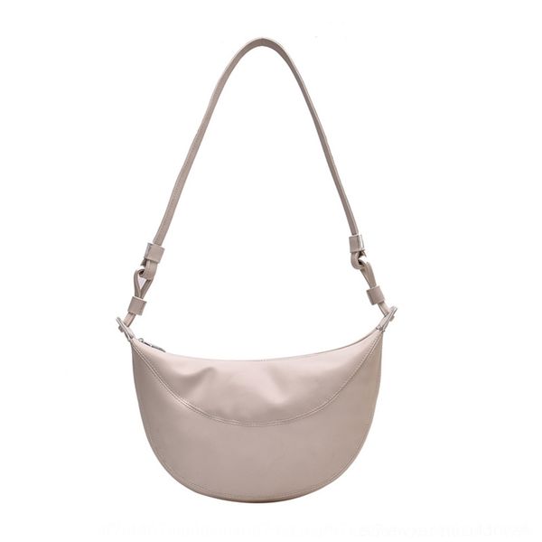 

frahk jiezi leather new fashion in spring cross summersingle shoulder women's fashionable and slung saddle hanging small bag ins small