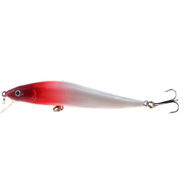 

1pcs hard minnow floating fishing lure 10g 11.5cm artificial plastic bait wobbler bass pike lure 8 colors fishin qylwlf