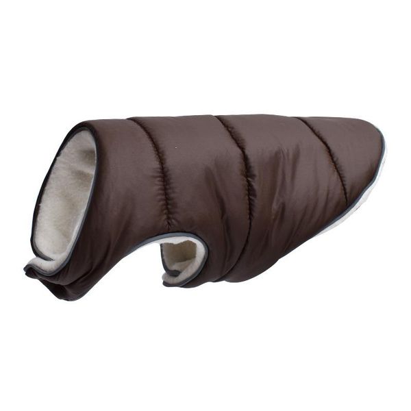 

dog apparel polyester pet dogs clothes winter vest with fleece liner reflective luminous sleeveless mountain jacket supplies