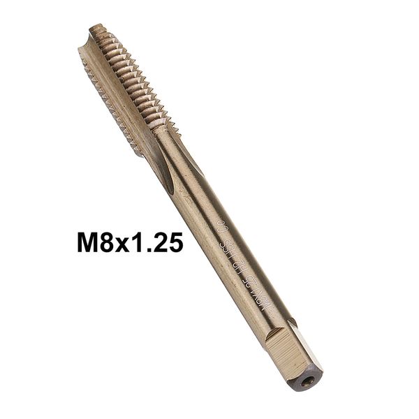 

universal tap holes m3-m10 die cut stainless steel hand tools 1pc straight flute
