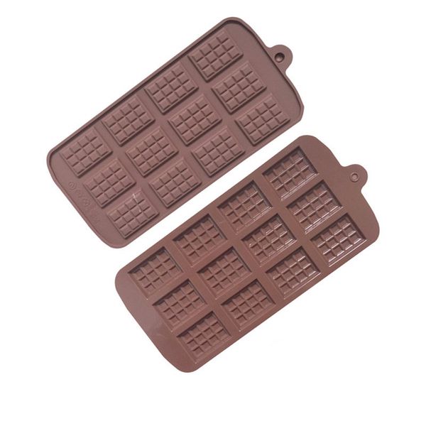 

эпоксидная смола силикона diy плесень прямоугольник большой размер 12 кусок mold шоколад вафли конфеты желе ледяная глыба торт пресс-формы 2