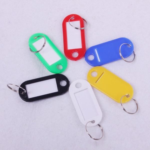 

candy color luggage tag keyrings name cards for travel luggage labels
