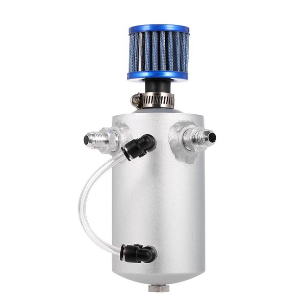 

universal aluminum 0.5l oil breather oil catch can with breather filter
