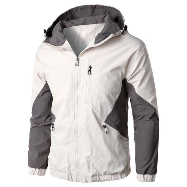 

men's jackets 2021 light jacket men hooded windbreaker baseball zipper streetwear bomber hip hop vintage coats abrigo hombre, Black;brown