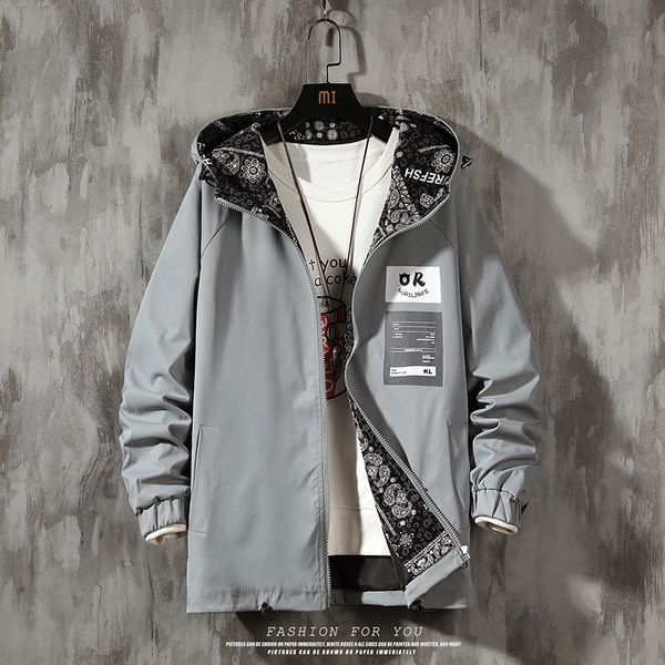 

2021 new 2021 spring streetwear man black harajuku male jackets oversize jacket l791, Black;brown