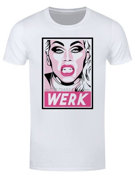 

werk ru paul men white t-shirt sport hooded sweatshirt hoodie