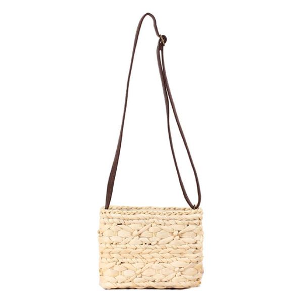 

auau-beach bag straw bag shoulder women's natural handbag