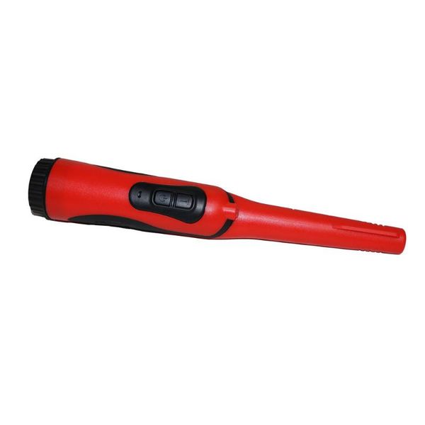 

underwater handheld metal detector orange red waterproof positioning rod