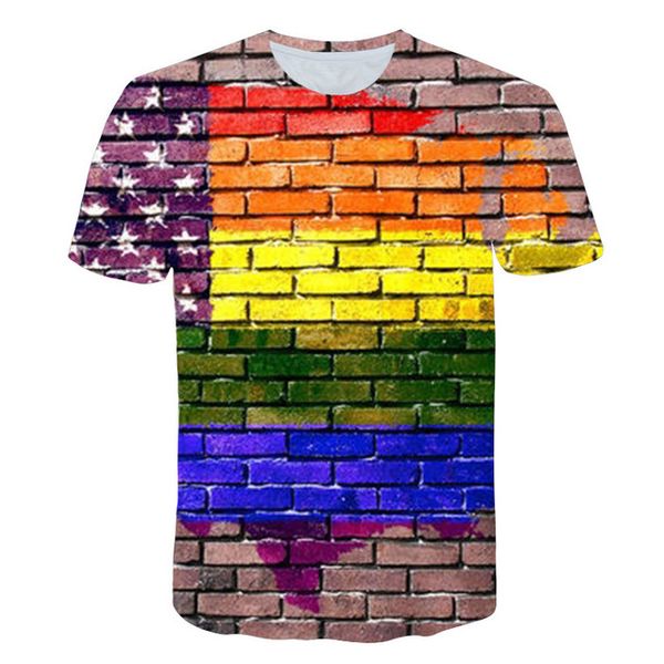 

colorful dizziness 3d print shirts plus size aesthetic oversized men clothing