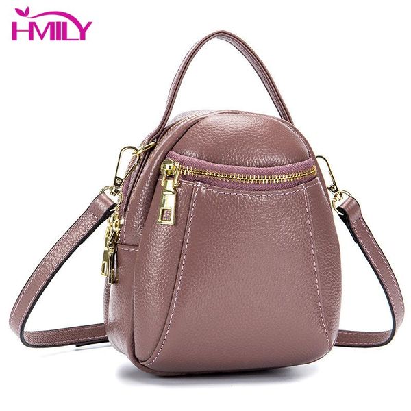 

hmily из натуральной кожи телефон сумка vintage женские сумки на ремне сумки crossbody для женщин модные реальный воловьей мини сумка