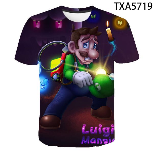 

boy girl luigis mansion cool 3d print shirts aesthetic hentai graphic men clothing