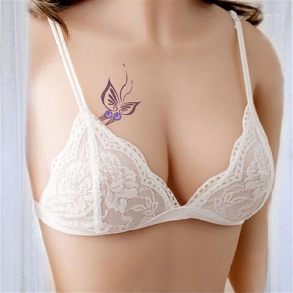 

bralette lace bra no steel ring lingerie adjustable thin push up bra breathable brassier soutien gorge femme bras for women1, Red;black