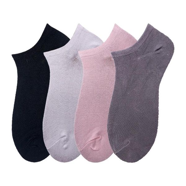 

men's socks 5pairs combed cotton casual short low cut ankle, Black