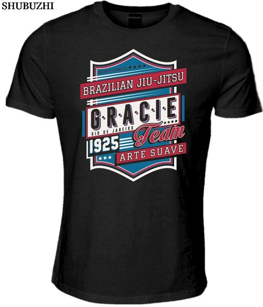 

shubuzhi new mens brazilian jiu jitsu gracie team t-shirt martial arter bjj grappling rio tee shirts sport hooded sweatshirt hoodie