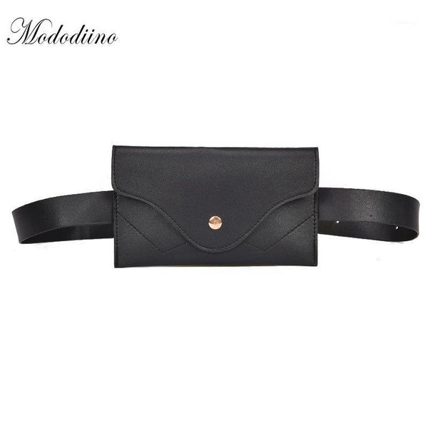 

waist bags mododiino simple solid mini packs fashion stone patter shoulder multifunction womens pu leather belt bag dnv04911
