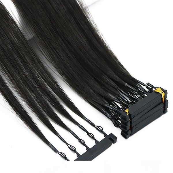 

second generation 6d virgin hair extensions can be customized for hightlights hair connector salon tools loop micro ring hair extensions