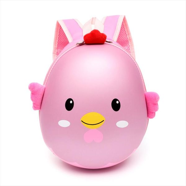 

симпатичный 3d chick egg shell сумка для мальчиков девочки детского рюкзака детского сада школьных сумок дети дошкольного рюкзаки mochila эс