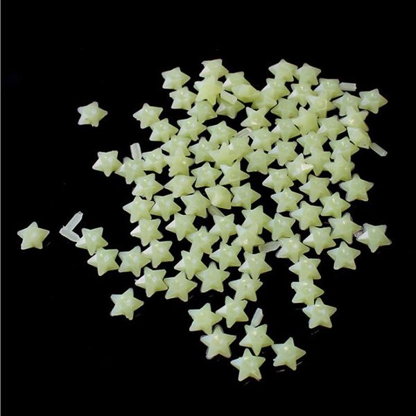 

3d звезды светящиеся игрушки спальня дома декор цвет дети младенца diy наклейки 200 шт. лот 3d звезды h wmtkff, Pink;yellow