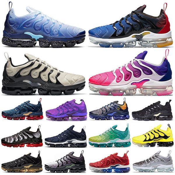 

discount new tn plus light bone royal blue metallic gold mens running shoes pink purple hyper violet lemon lime women sport trainers sneaker, White;red