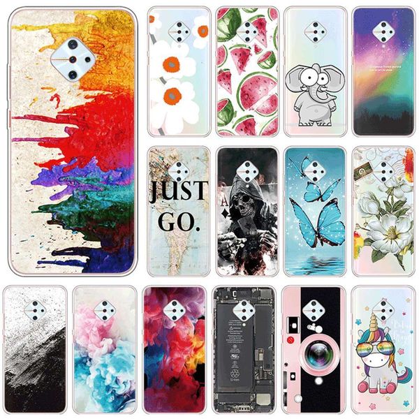 

sewq4g, s1pro, vivo s1 pro, 6.38 inch tpu mobile phone shockproof sleevevtrvgt