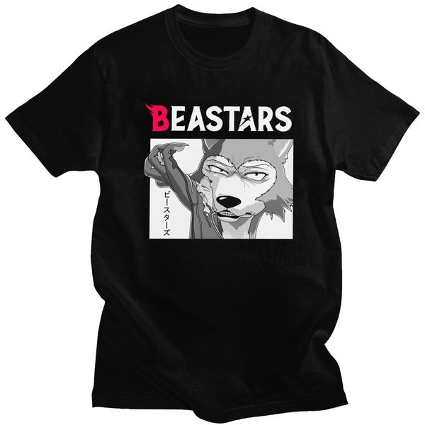 

classic beastars animal wolf anime furry ga tshirt vintage tee short sleeve casual clothes gift sport hooded sweatshirt hoodie men t shirt