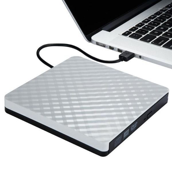 

external usb3.0 dvd rw cd writer slim optical drive burner reader player tray type portable for pc lap