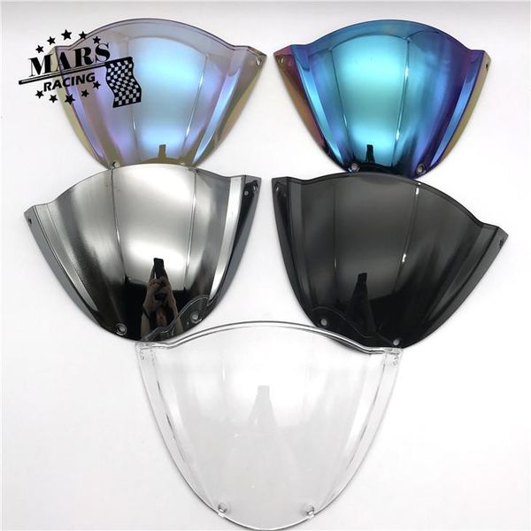 

motorcycle sports windshield windscreen visor viser fits for 796 696 1100 1100s double bubble 2014-20201