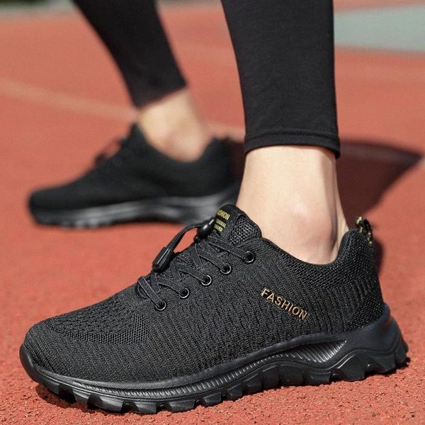 

breathable casual shoes for men summer super light walking shoes men lace up running sneakers footwear zapatillas hombre #m85v