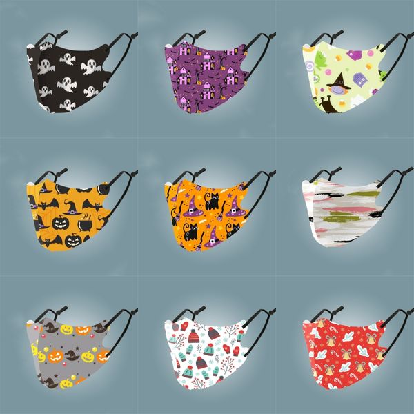 

face mask supplies fashion us flag printing washable masks#697, Black