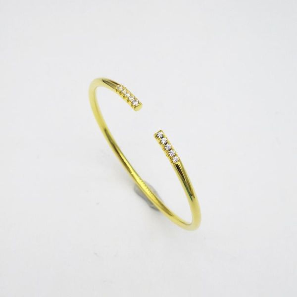 

s925 charm ladies open bracelets fashion popular simple women's bracelets, Black