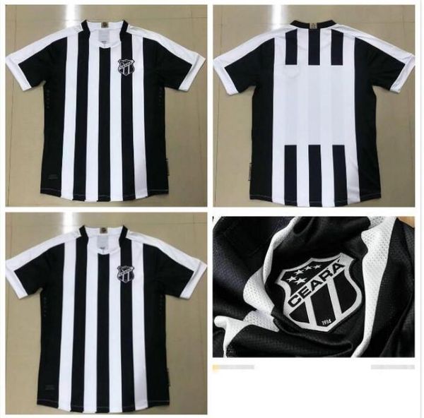 

2020 2021 ceara sc jersey brazilian club ceara home football shirt maillot de futol camesita men kit size s-xxl, Black;yellow