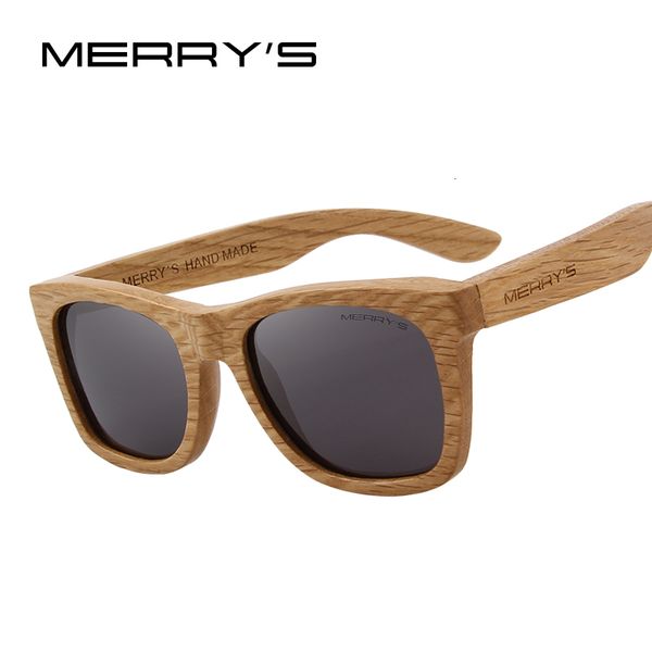 

merry's design men/women wooden sunglasses retro polarized sun glasses hand made 100% uv protection s'5140, White;black
