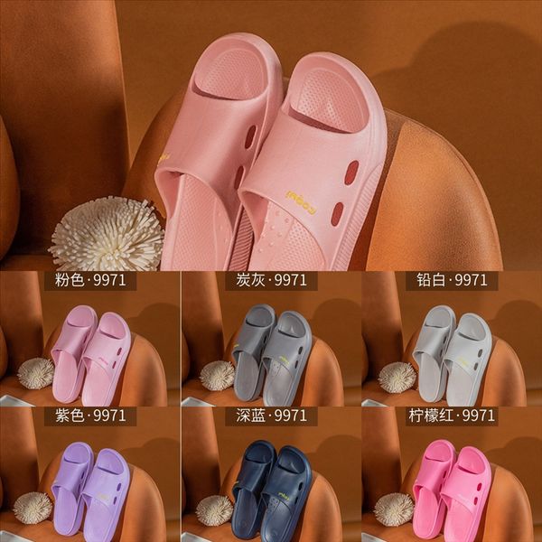 

85s summer sandals beach slip on slides red bottom loubi flip men's flat brand slipper men slippers studs sandals flats luxury designer, Black