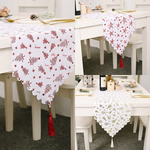 

jpqyx украшение позолота белого флаг творческого стол домой скатерть нового стола стол и флаг ресторан украшение атмосферы ткань стиль дома