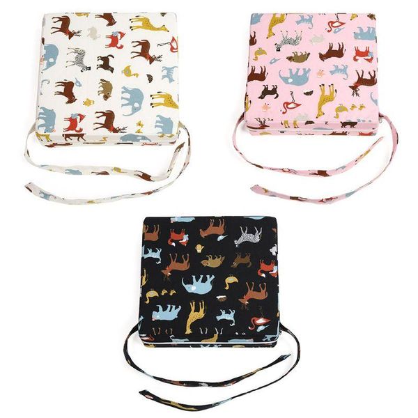 

baby children seat cushion kids non-slip dining chair increased pad mat b36e