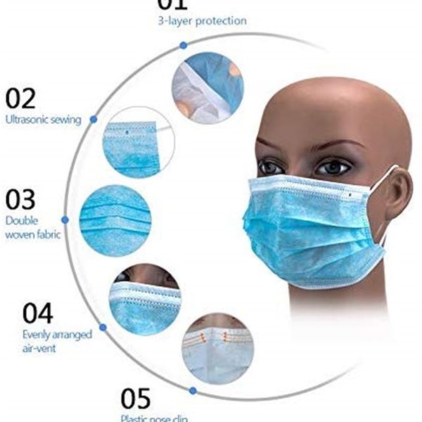 

china quality disposable face high pharmaceuticall supplies mask 3 ply
