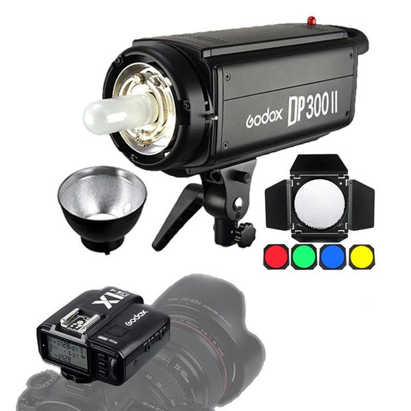 

godox dp300ii 300ws 2.4g wireless x system studio p strobe flash light 300w gn58 pro pgraphy lighting