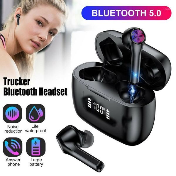

bluetooth v5.0 touch operate headset wireless dual earbuds bass sound for huawei for mobile phone1
