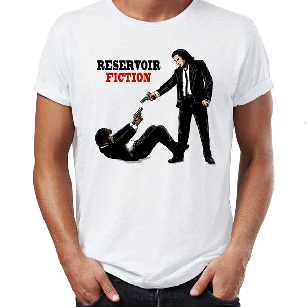 

мужская футболка бешеных псов feat винсент и джулс удивительного произведение printed tee спорт толстовка с капюшоном толстовка