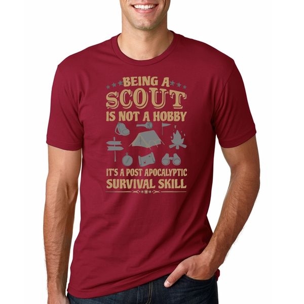 

scout post apocalyptic survival skill men's brand 2020 male short sleeve s 2xl new men cotton hoodie designers t shirts sweatshirt