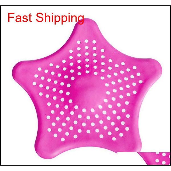 

2020 star shape sink drains tpr rubber bathroom drain filter hair catcher bath ser plug sink strai jllsxg insyard